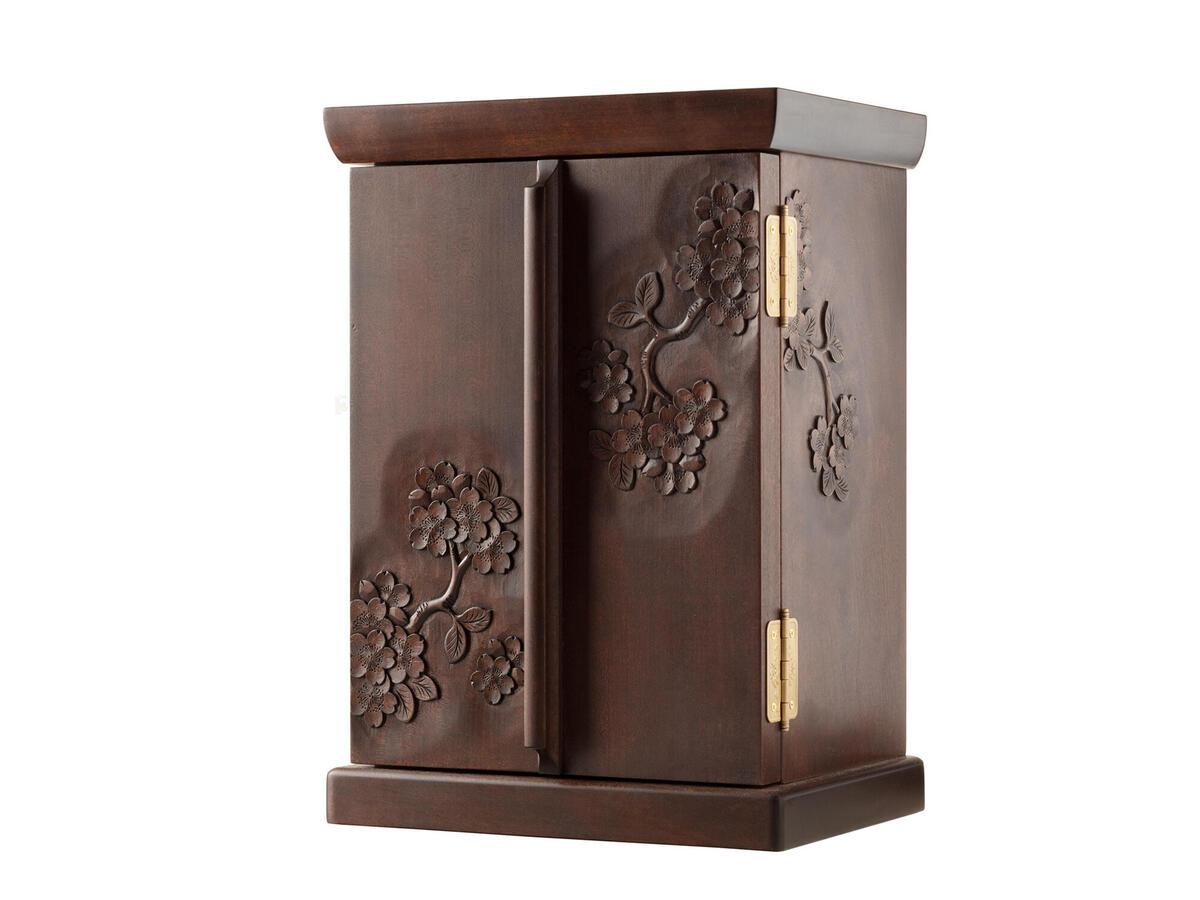  仏壇２枚扉　小　洋風桜　BC-023